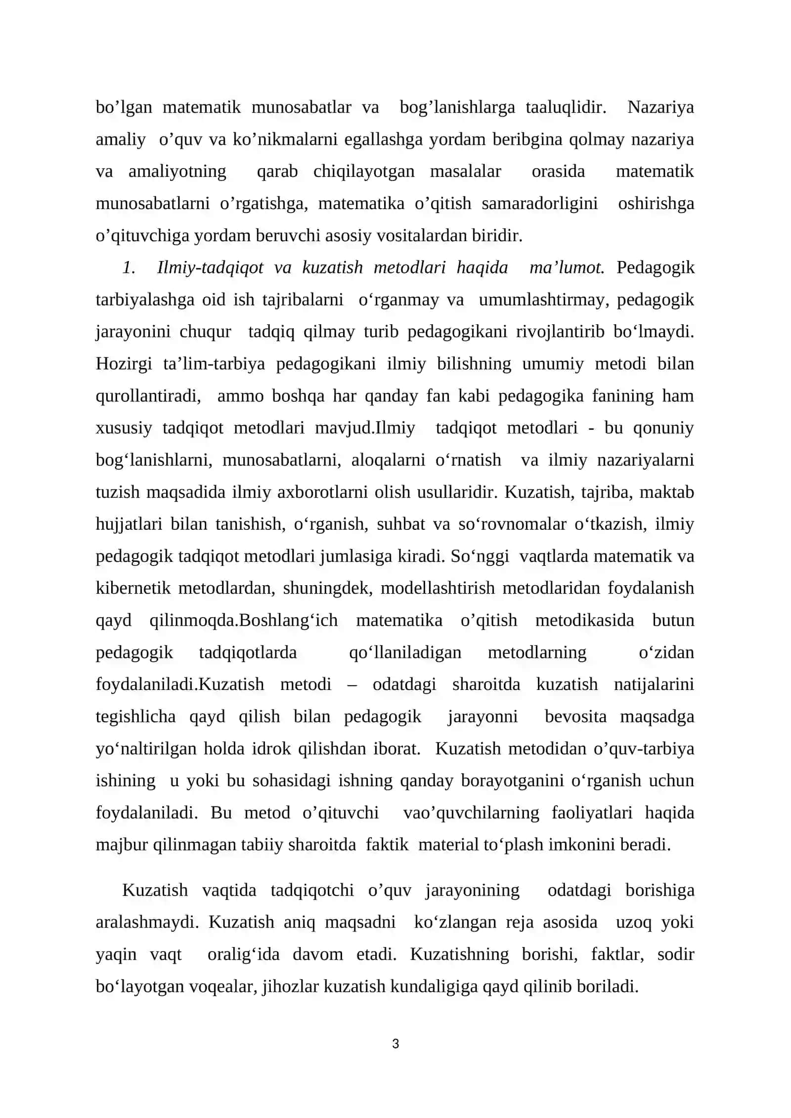 Matematika O’qitish Metodikasi 3