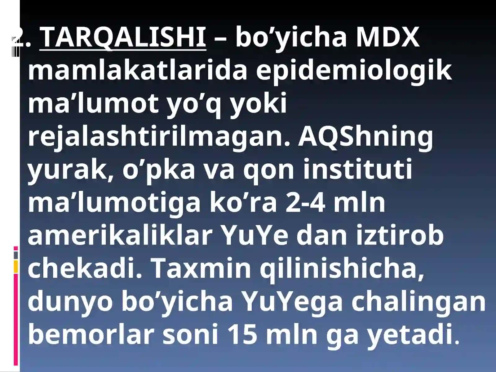 YURAKYETISHMOVCHILIGI 3