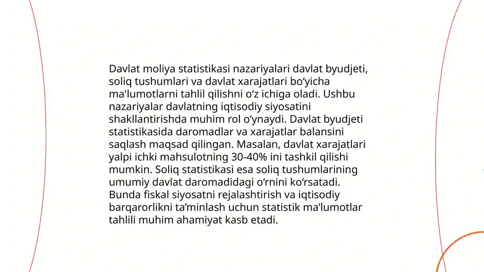 Davlat moliya statistika tizimi 3