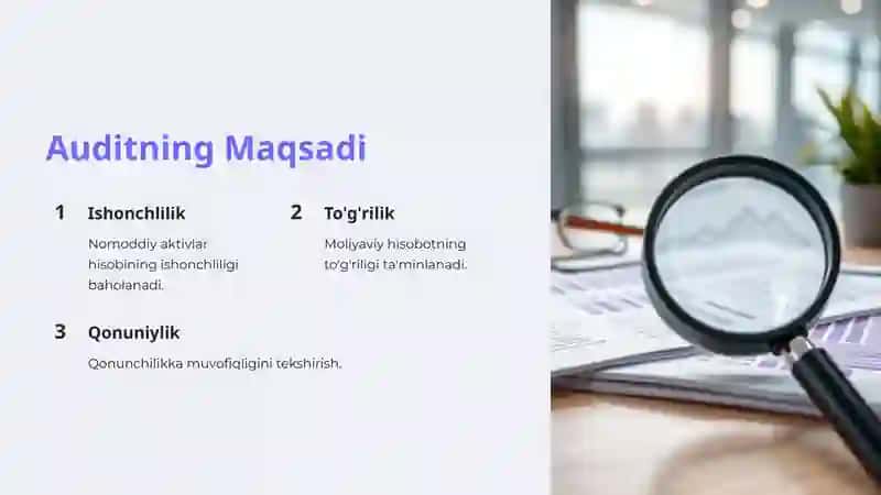 Nomoddiy Aktivlar Auditiga Kirish 3