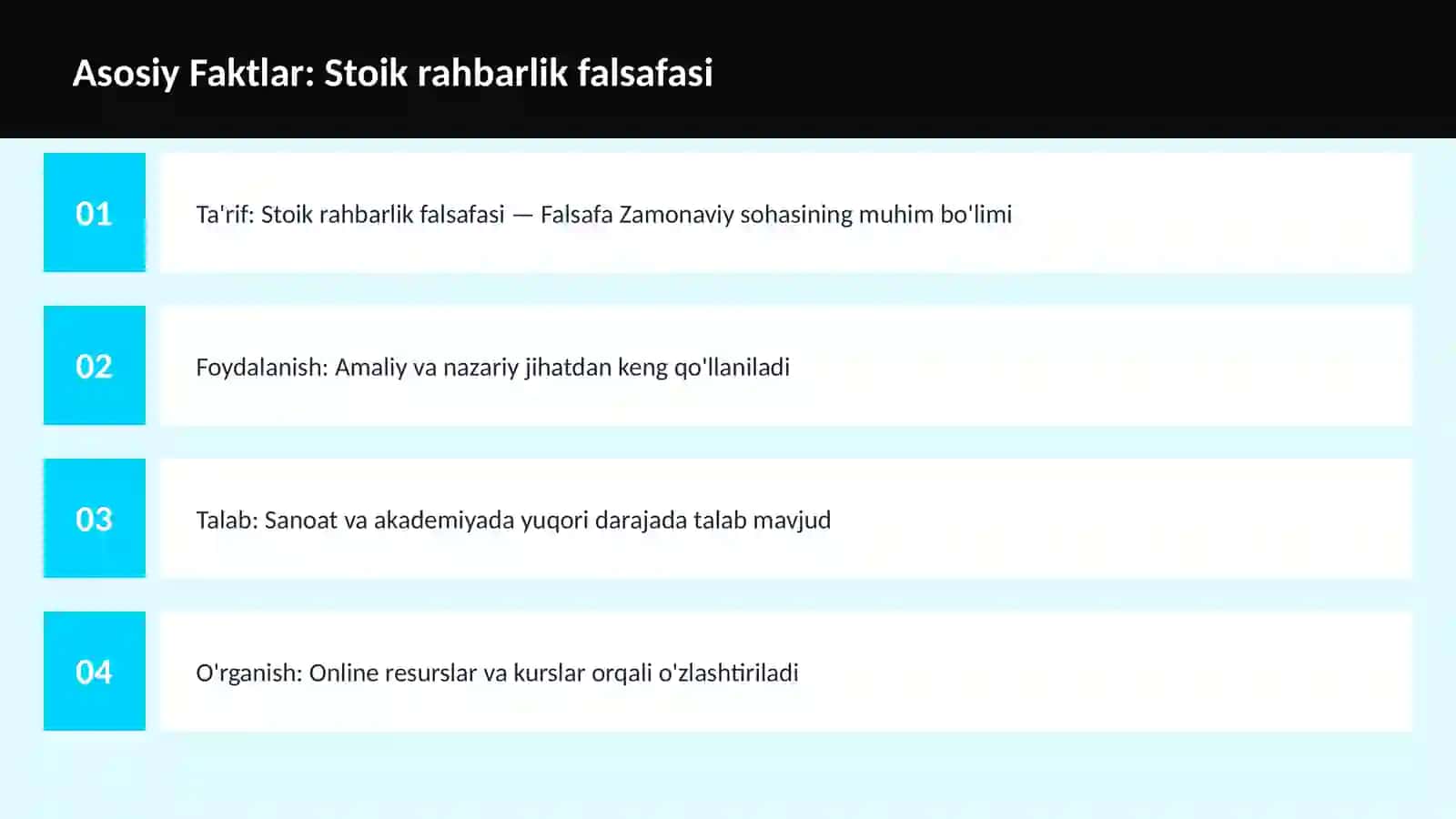 Stoik rahbarlik falsafasi 3