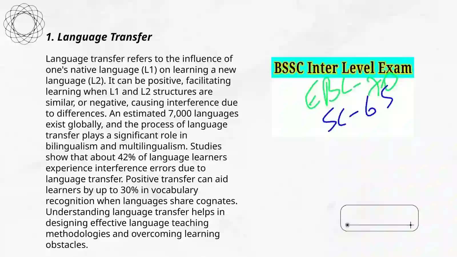 Interlevel synonym and interlanguage correspondence 3