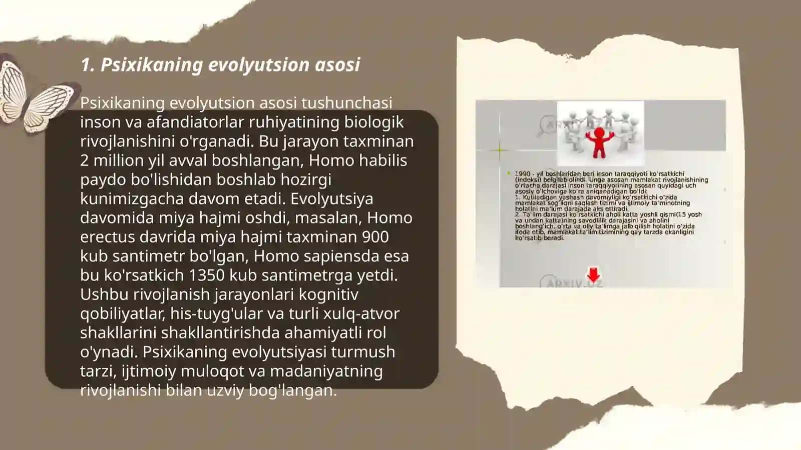 Psixikaning filogenetik taraqqiyoti 3