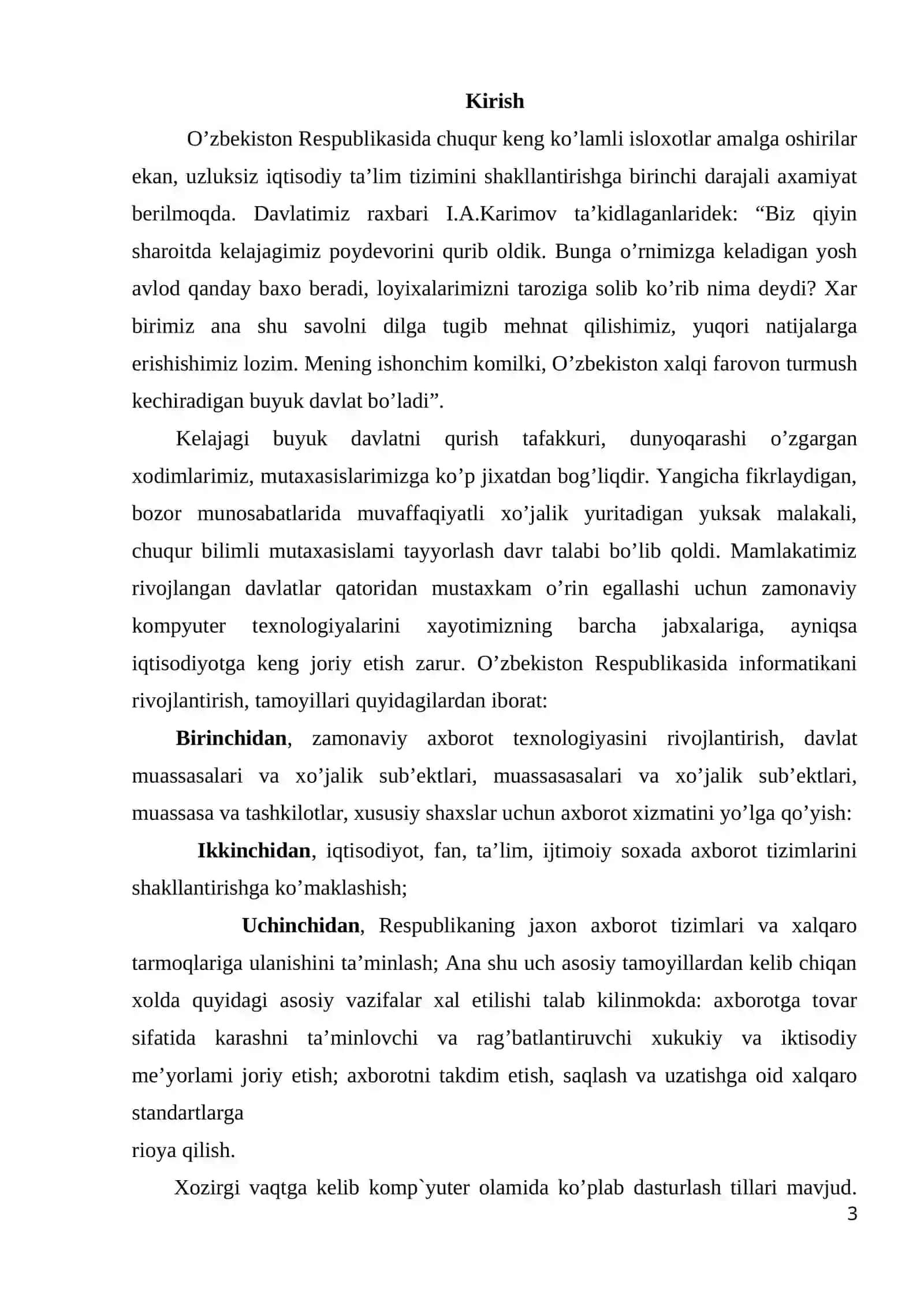 "Dasturlash asoslari" fanidan "C# dasturlashda tilida dasturlashda interfeyslardan foydalanish" 3