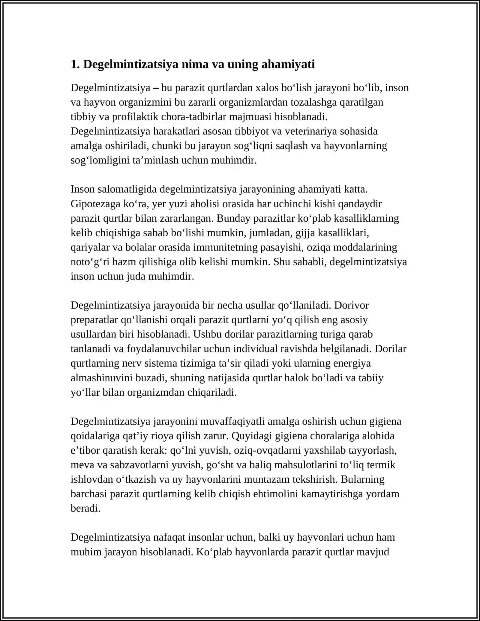 DEGEL'MINTIZATSIYA 3