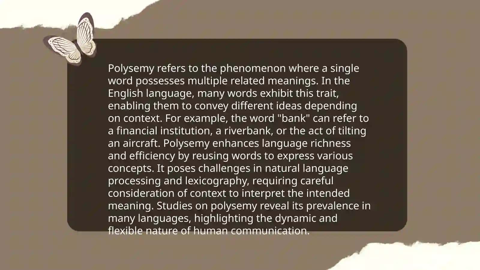 Polysemy and homonym 3