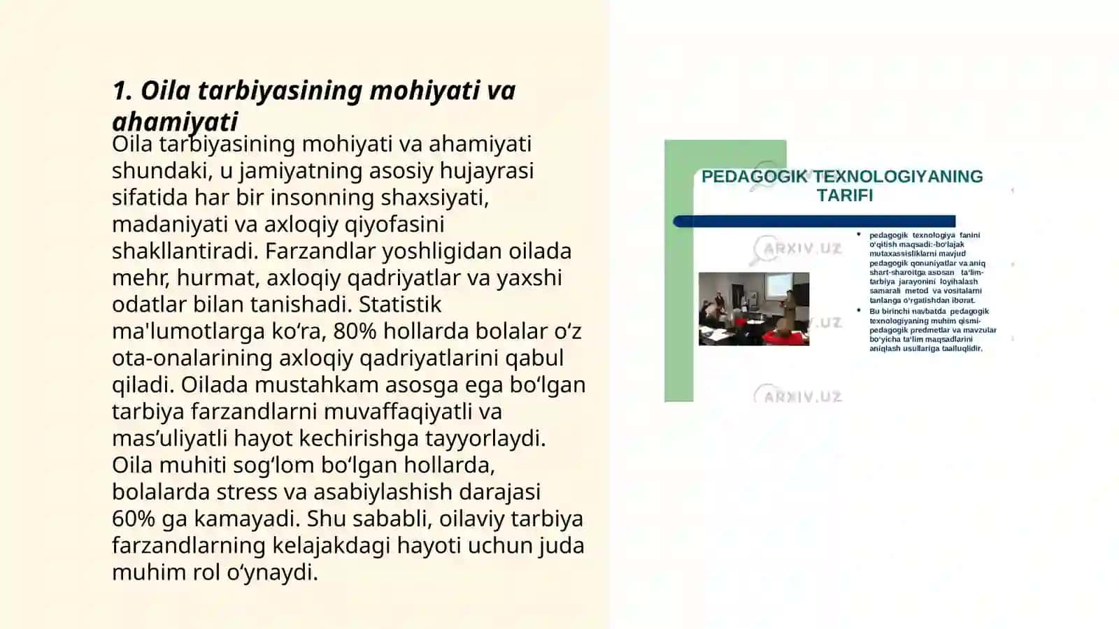 Oila tarbiyasi asoslari 3