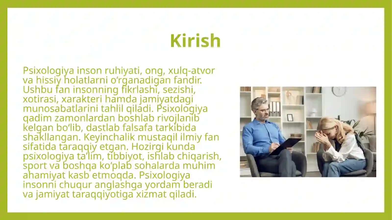 Psixologiya fanining taraqqiyot tarixi 3