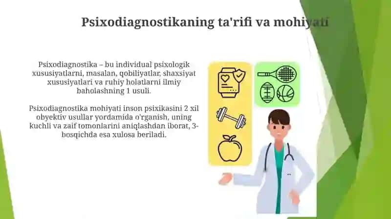 Psixodiognostika va psixalogiya tarmoqlari o'rtasidagi o'zaro bog'liqlik 3