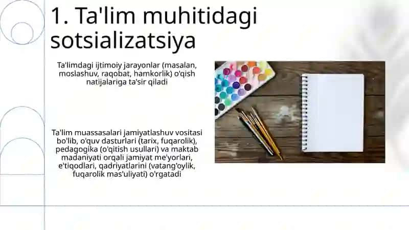 Ijtimoiy jarayonlar va talim 3
