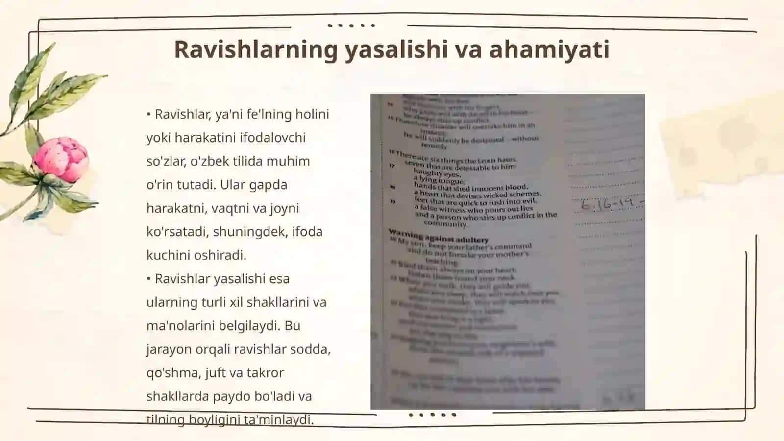 Ravishlarning yasalishi 3