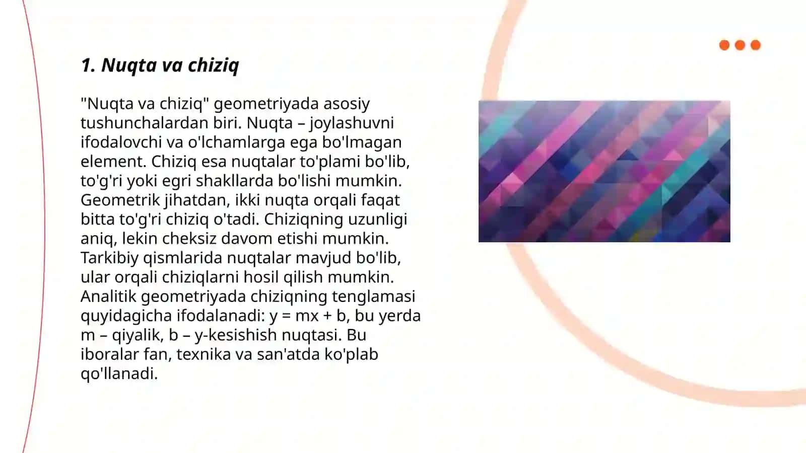 Nuqta va chiziq 3
