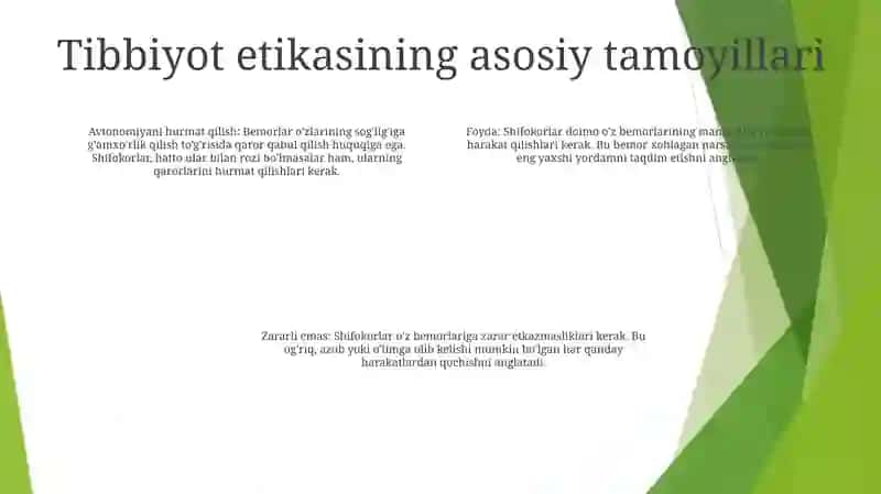 Tibbiy Etika Va Diagnostika Asoslari 3