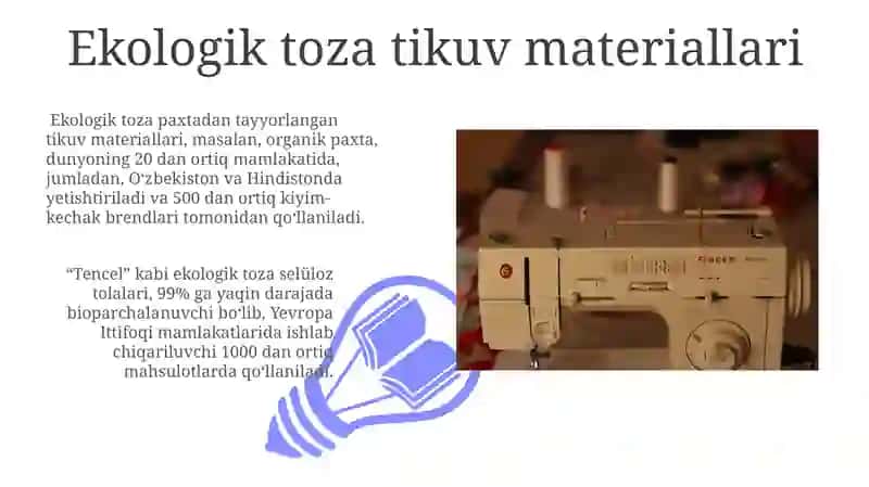 Ekologik toza tikuv materiallari 3