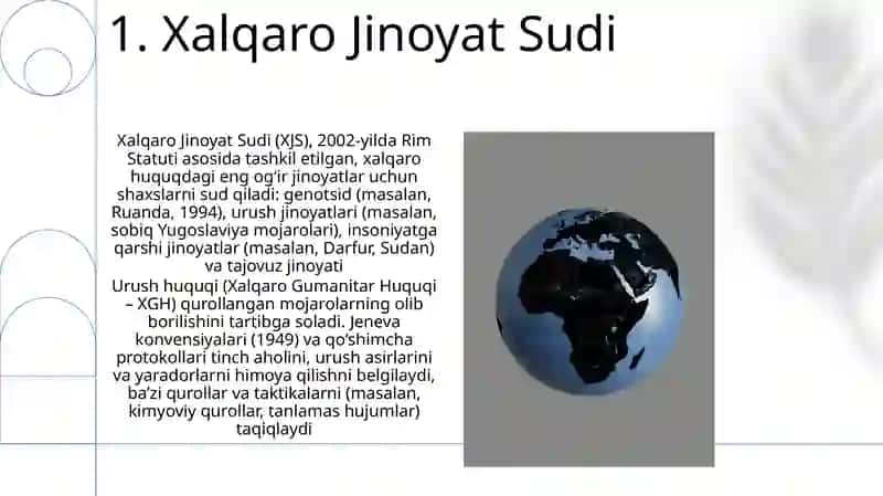 Xalqaro Jinoyat Sudi 3