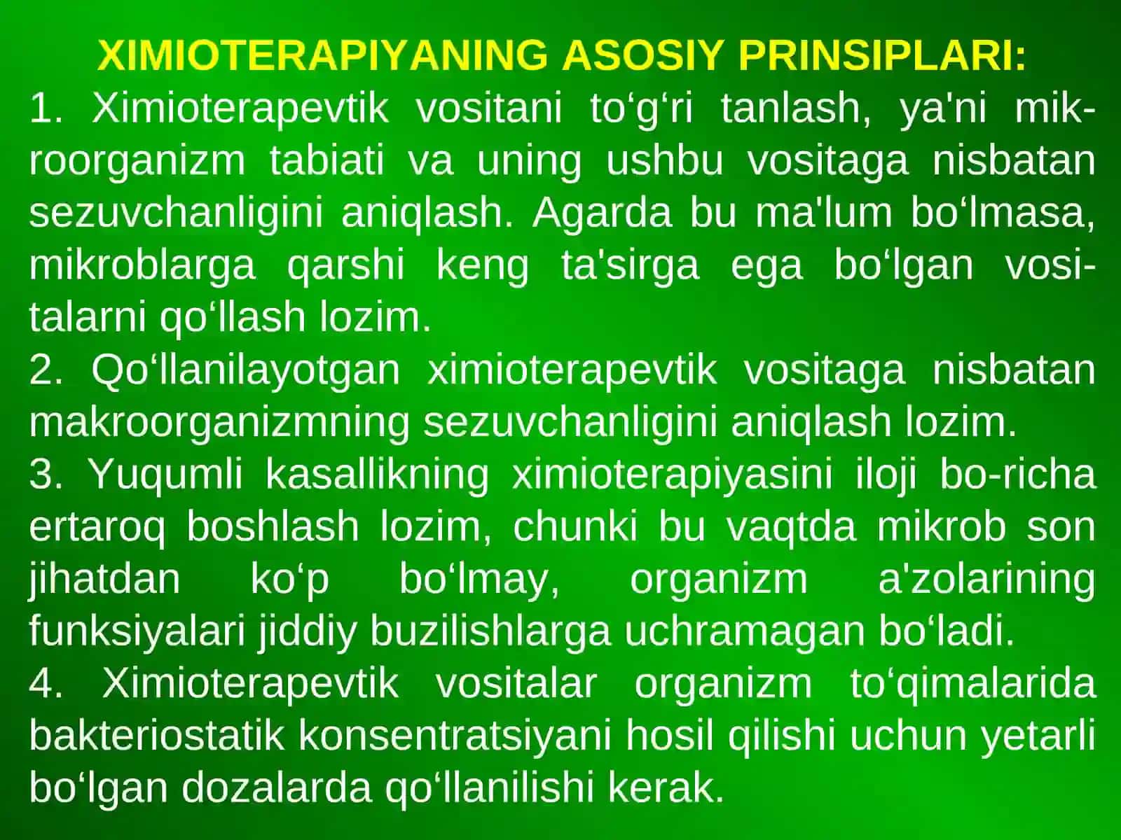 ANTIBAKTERIAL XIMIOTERAPEVTIK VOSITALAR 3