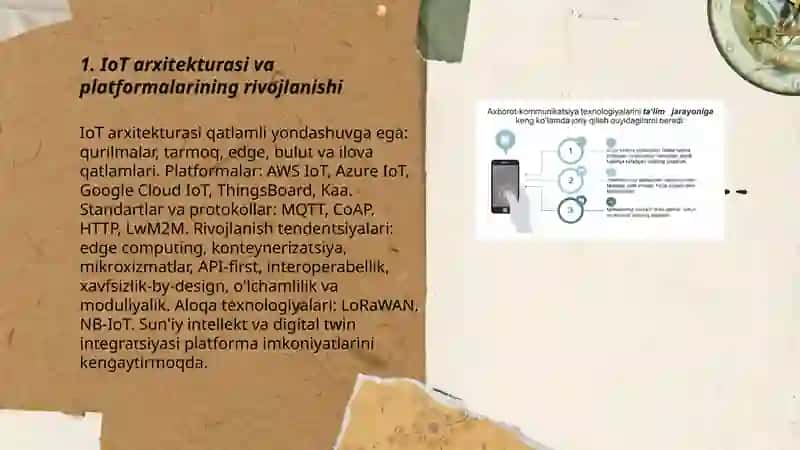 IoT texnologiyasini rivojlantirish xususiyatlari 3