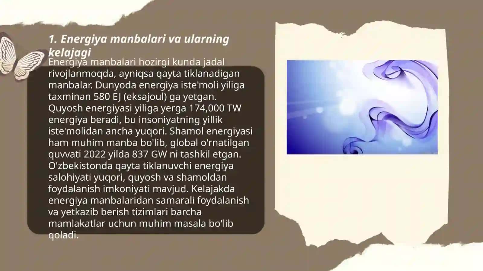 Energiya manbalari va ularning kelajagi 3