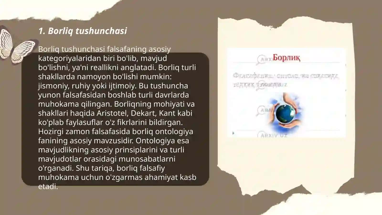 Borliq falsafasi 3