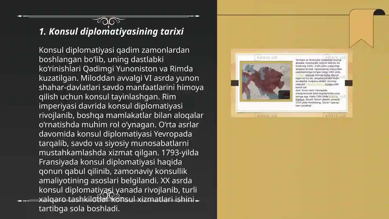 Konsul diplomatiyasi 3