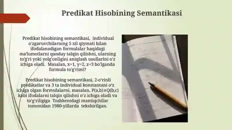 Predikatlar algebrasi formulalari 3