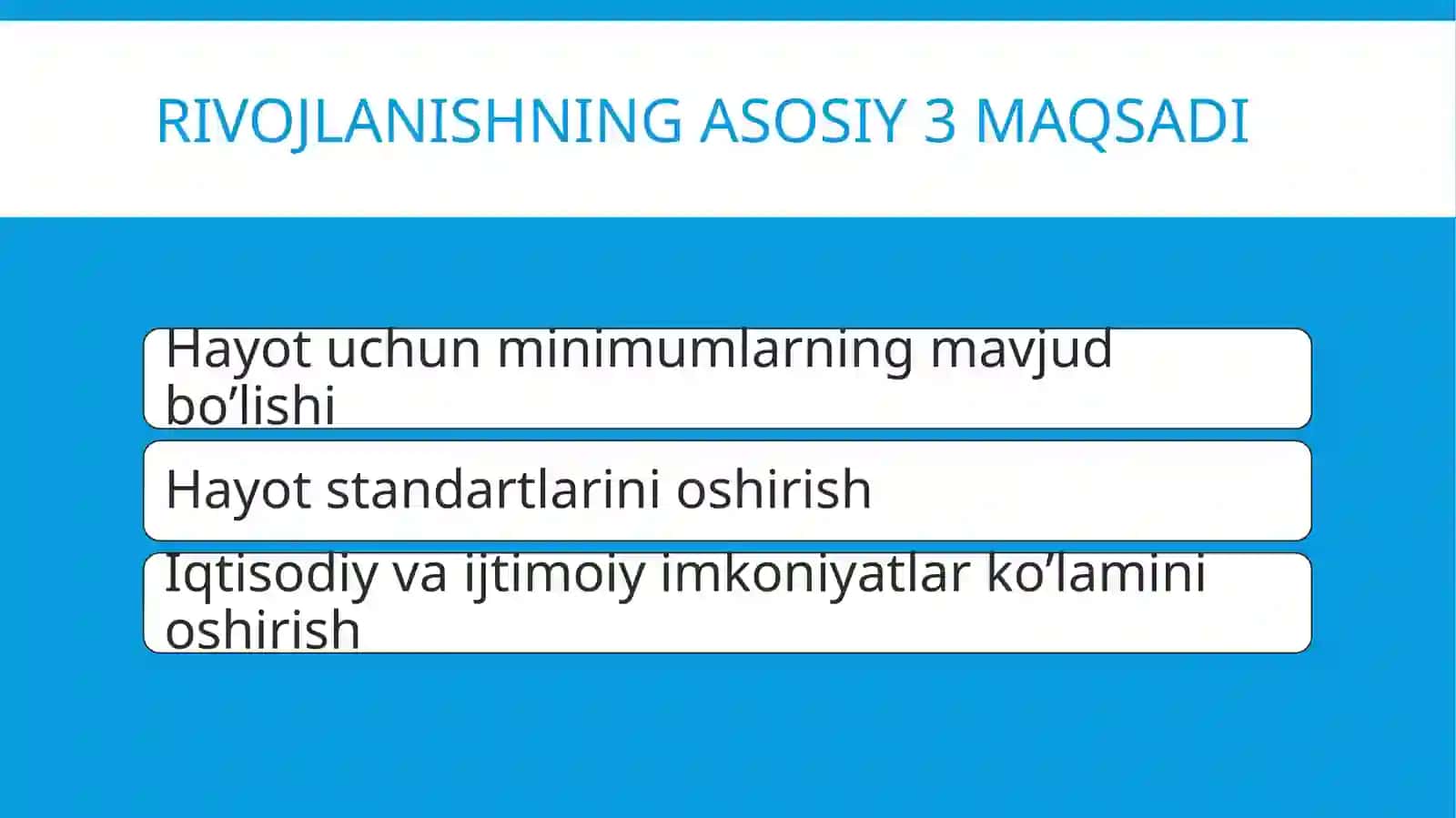 Aholi daromadlari va rivojlanish 3