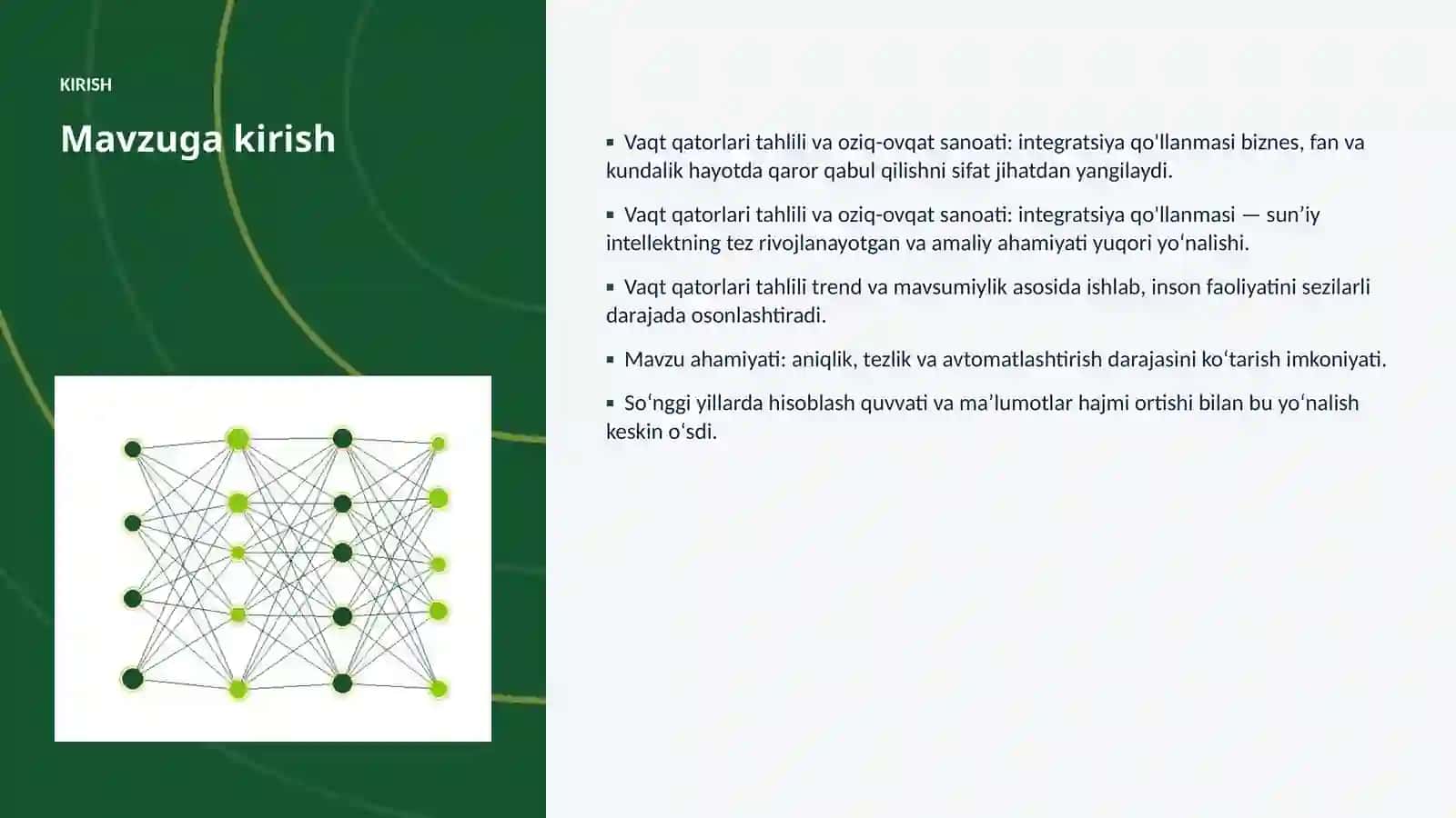 SUNʼIY INTELLEKT • PROFESSIONAL TAQDIMOT 3