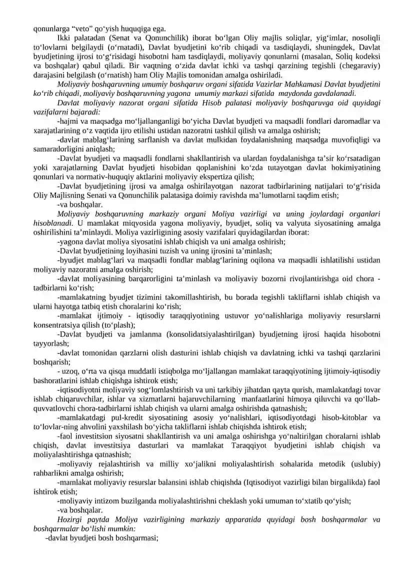 Moliyaviy boshqaruv 3