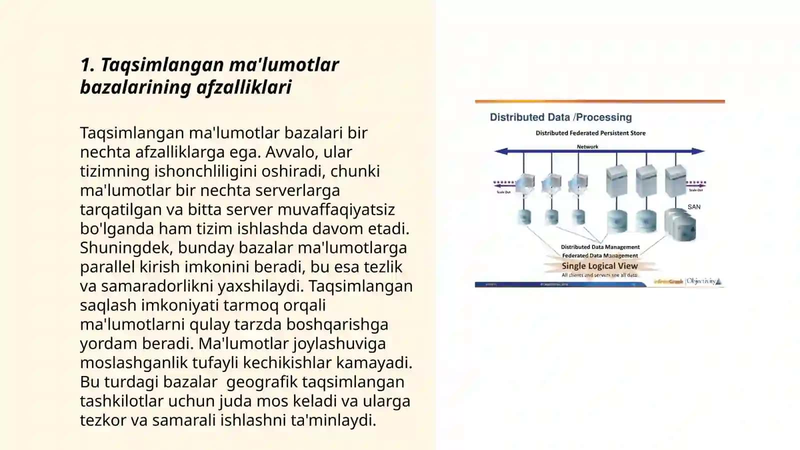 Taqsimlangan ma‘lumotlar bazasi va Internet 3