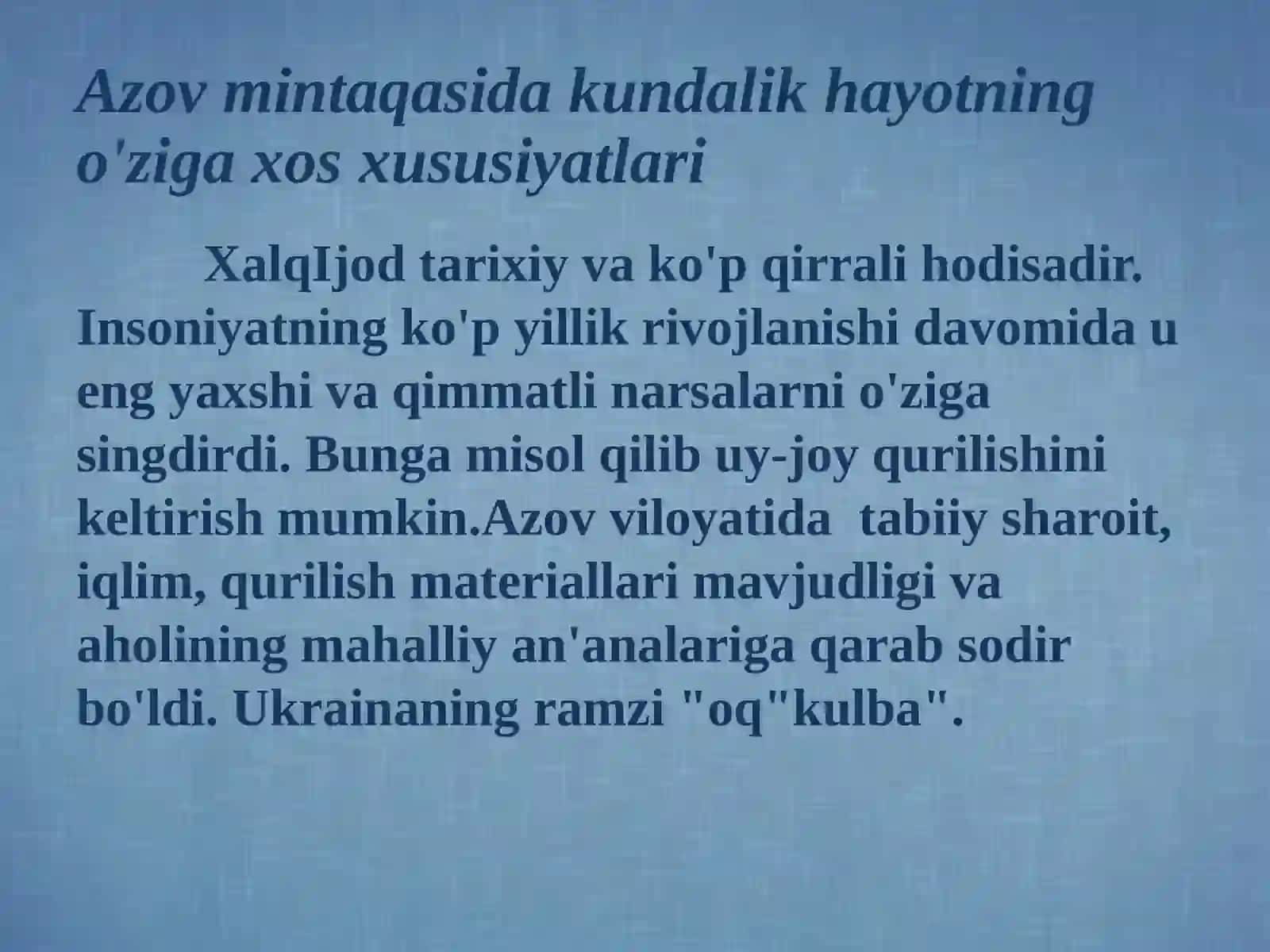 Ajdodlarimiz Madaniy Merosi 3