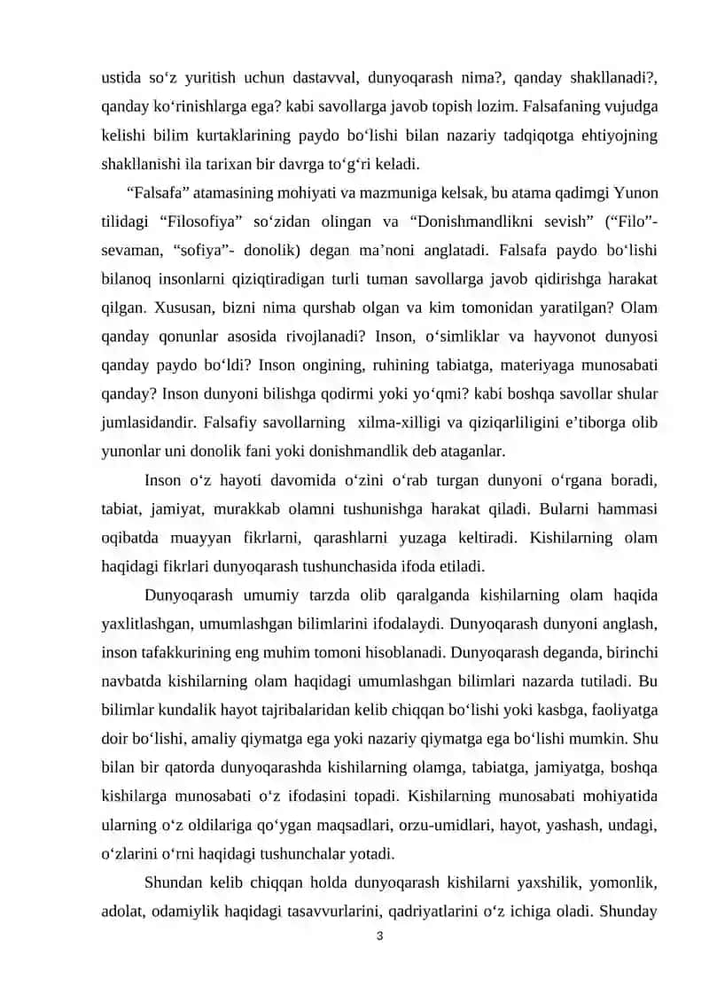 Borliq va uning mavjudlik shakllari 3