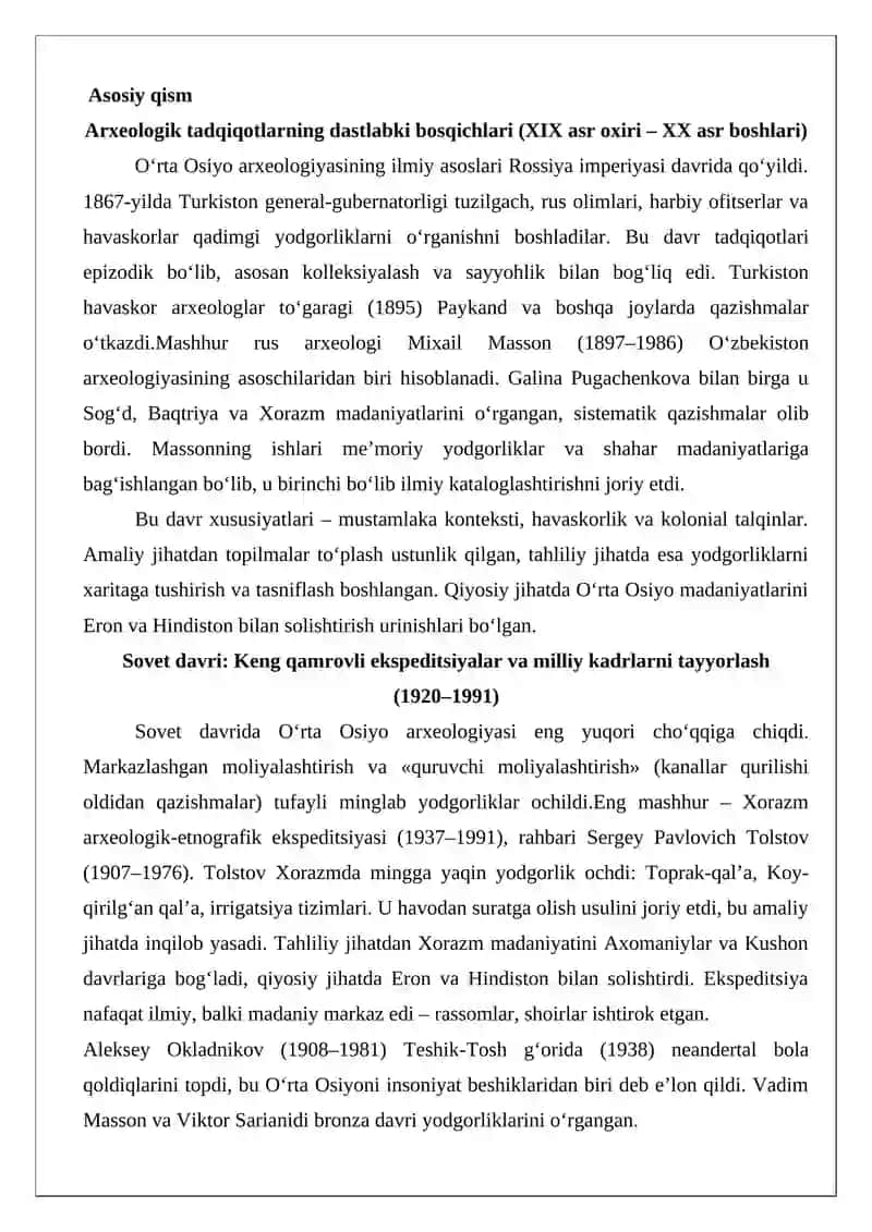 Arxeologik tadqiqotlar 3