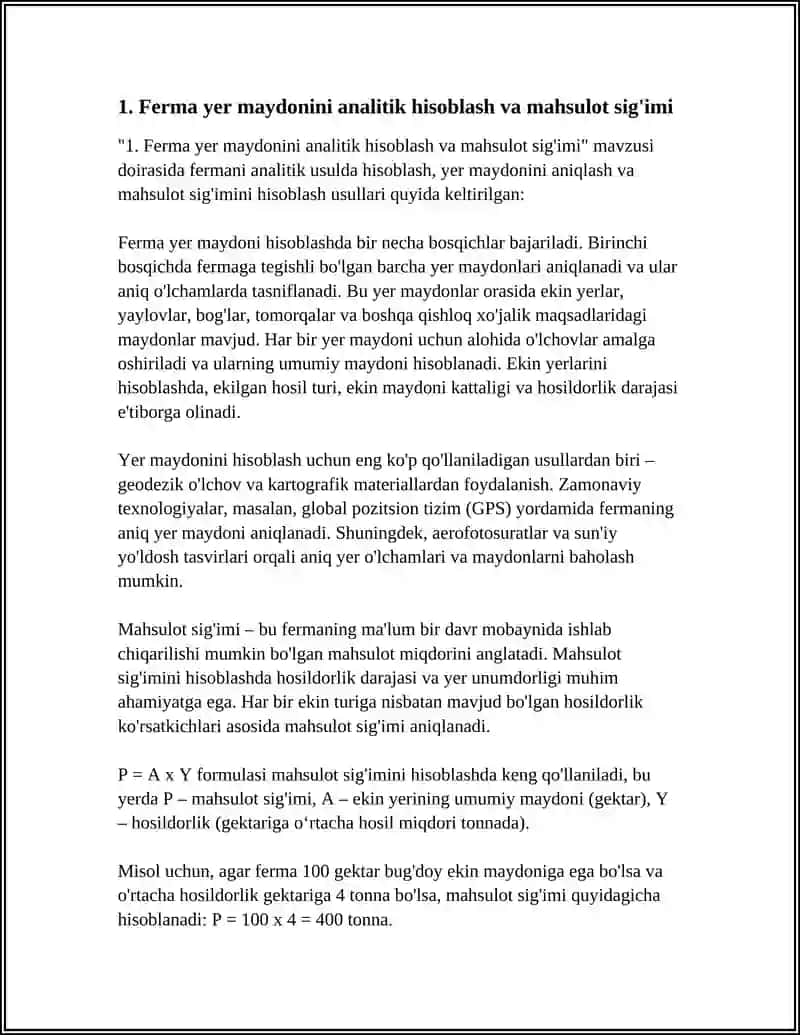 FERMALARNI ANALITIK USULDA HISOBLASH 3