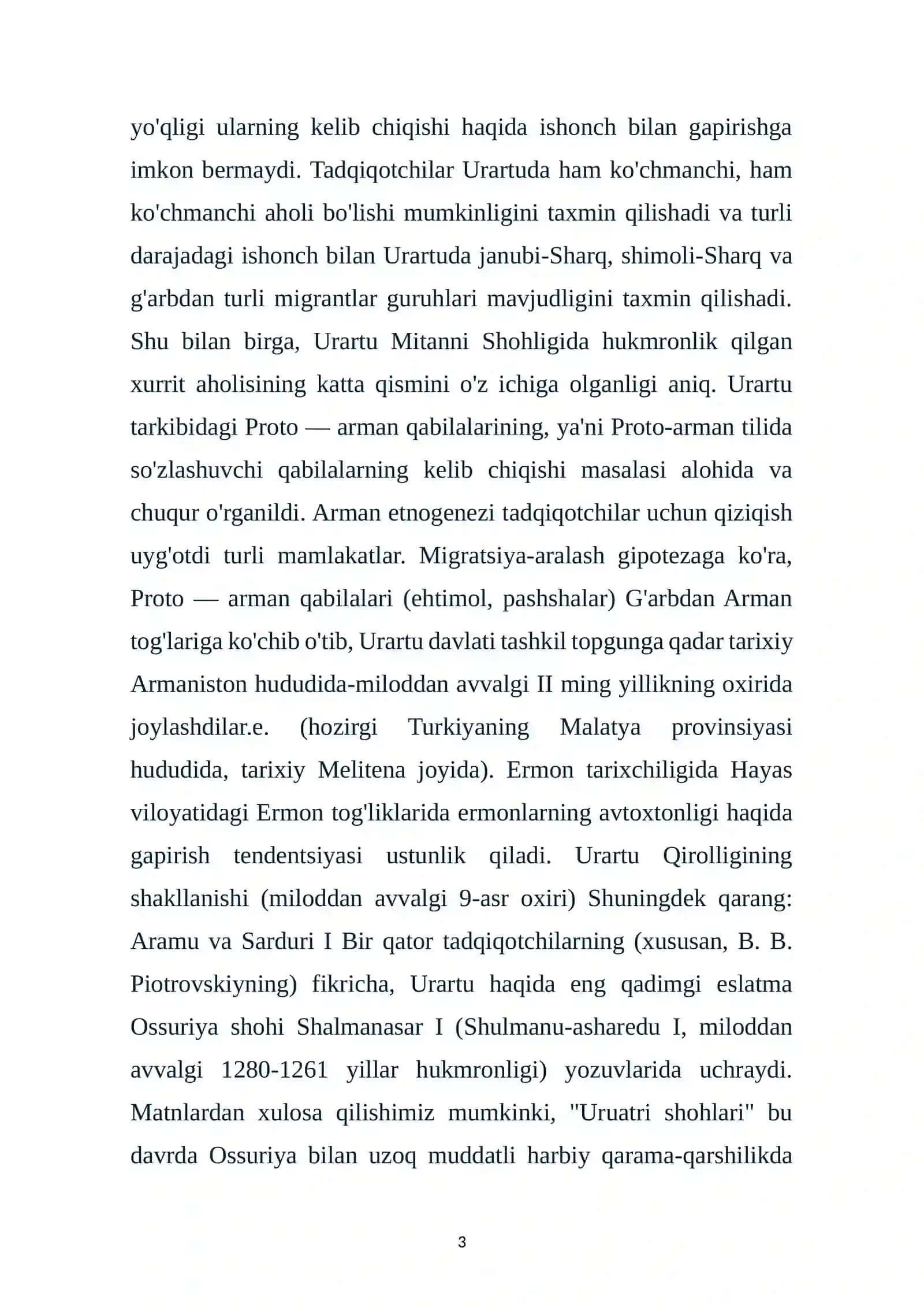 Urartu podshohligi 3