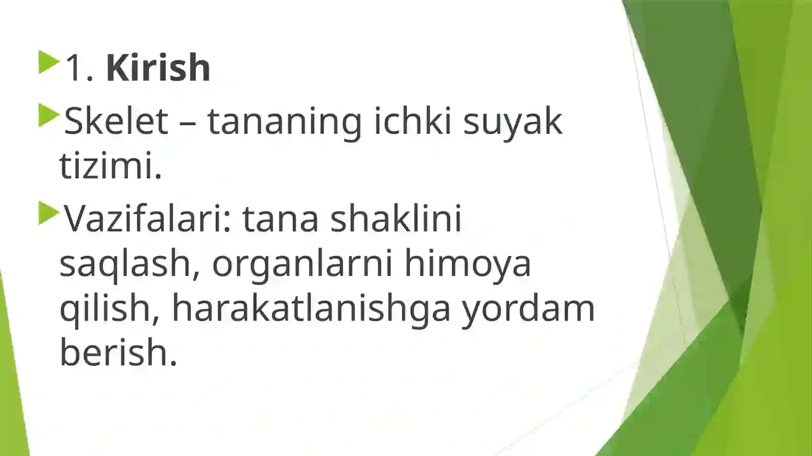 Basketbol Ta’lim Yo’nalishi 1-Kurs 1325-Guruh Talabasi Choriyeva Yodgoraning Anatomiya Fanidan Taqdimot Slaydi 3