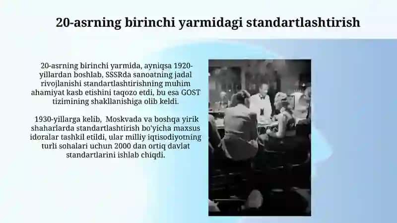 Standartlashtirish rivojlanishining tarixiy asoslari 3