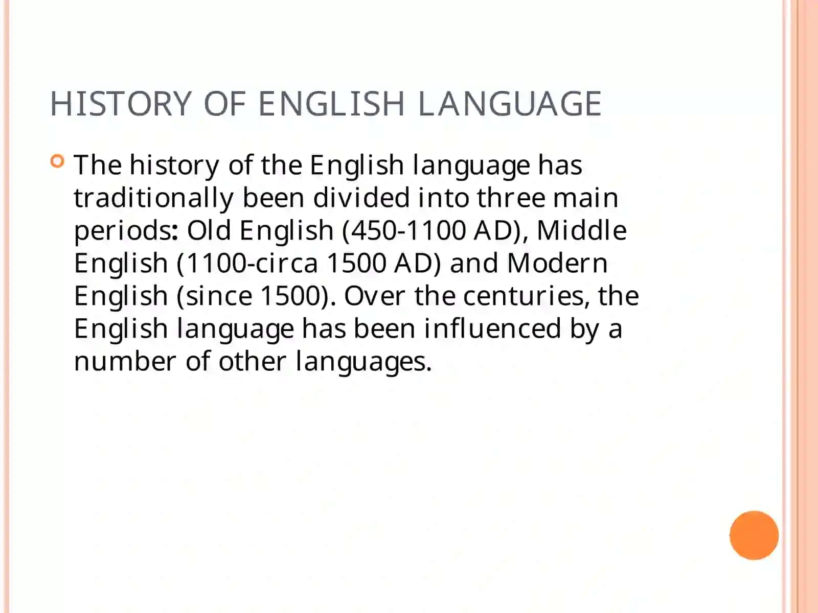 HISTORY OF ENGLISH LANGUAGE 3