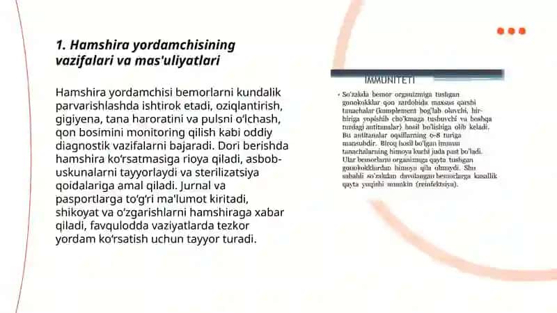 Hamshira yordamchisi 3