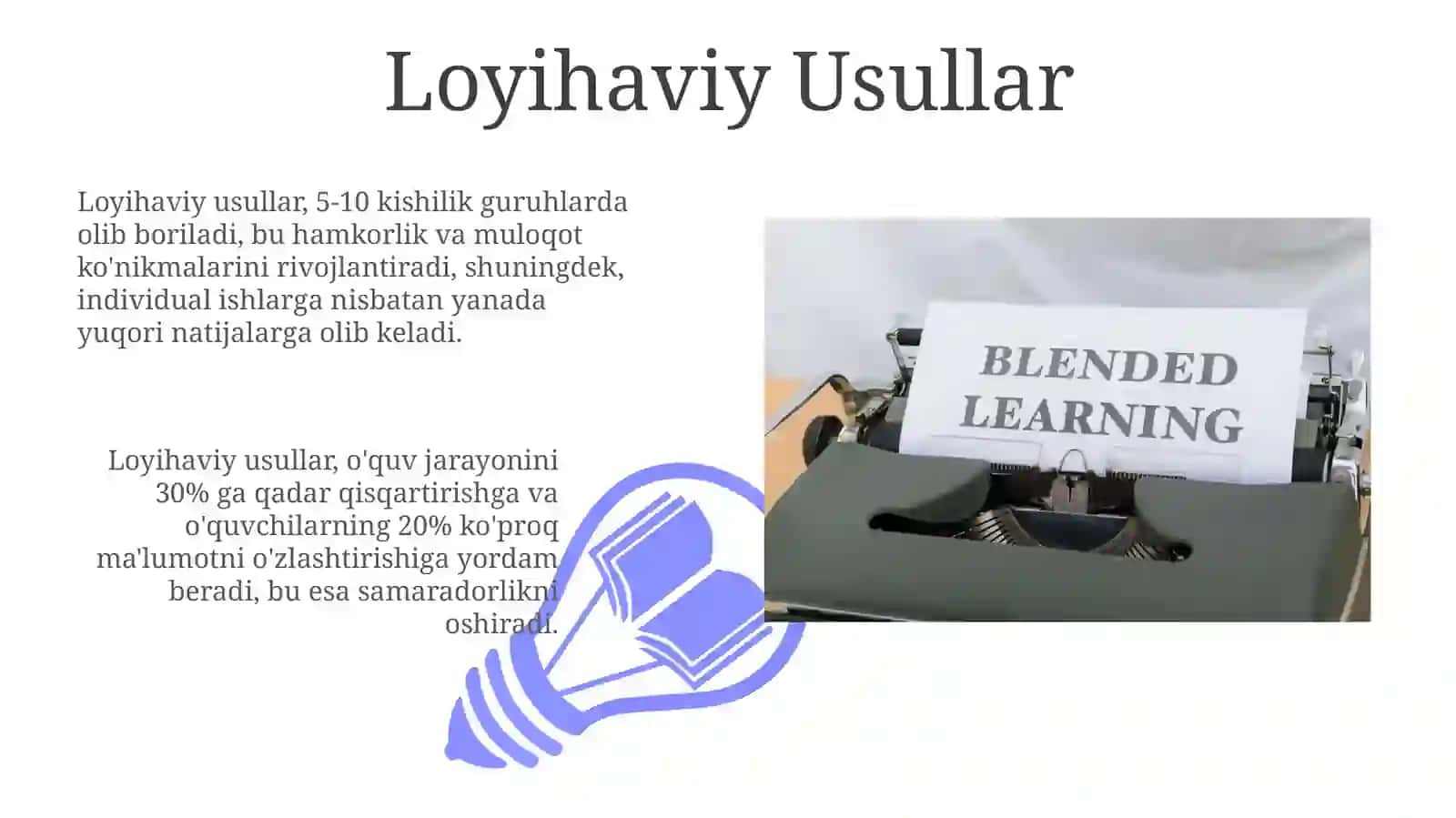 Loyihaviy Usullar 3