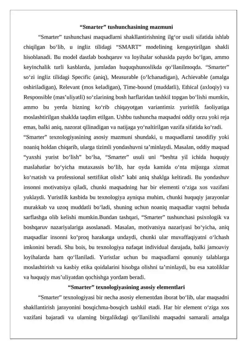 SMARTER texnologiyasi 3