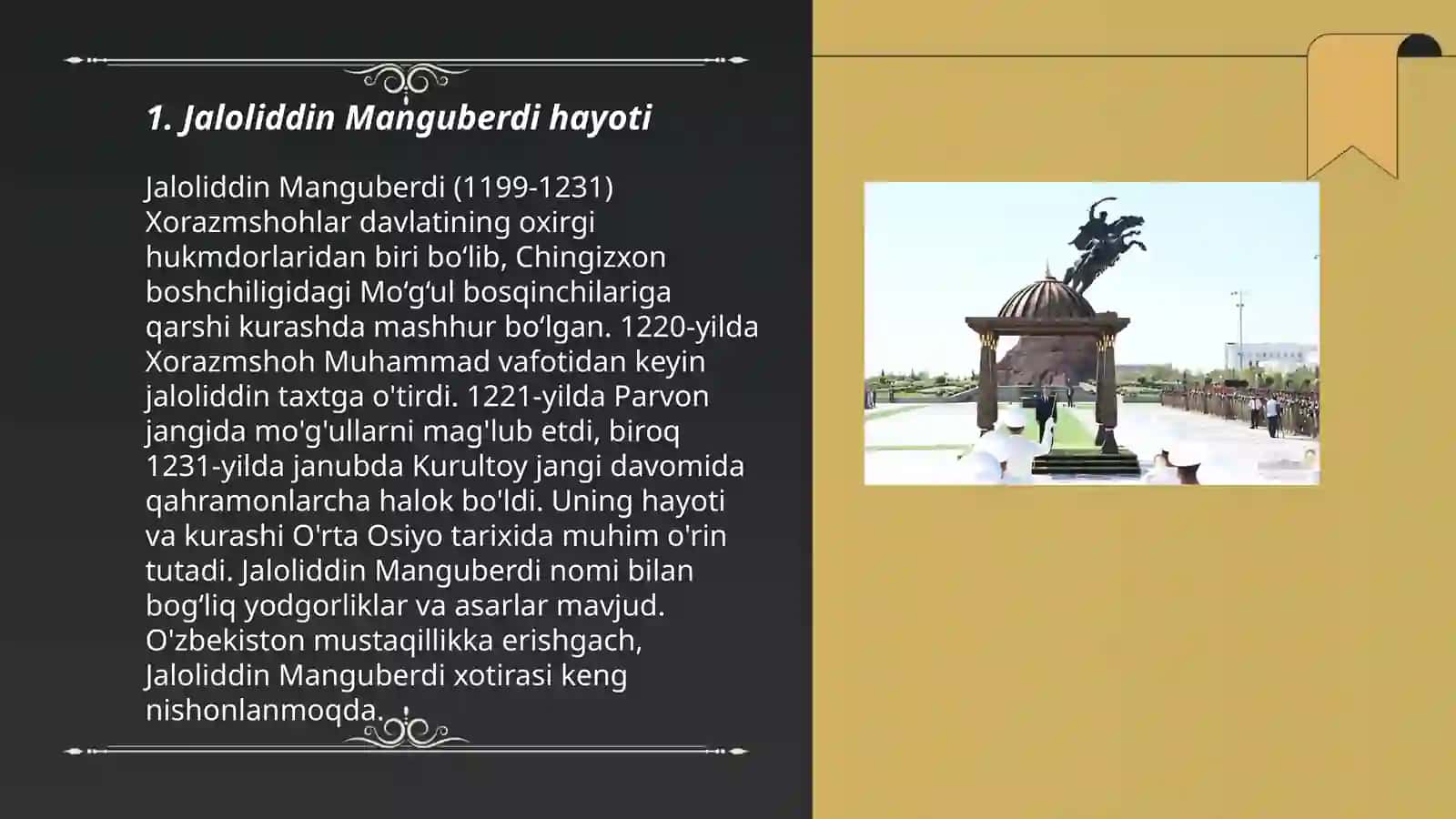 Jaloliddin Manguberdi hayoti 3