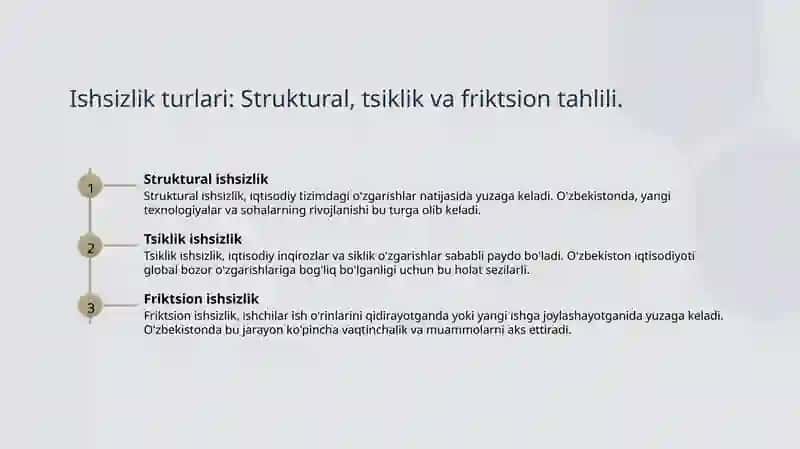 Ishsizlik va uning turlari 3