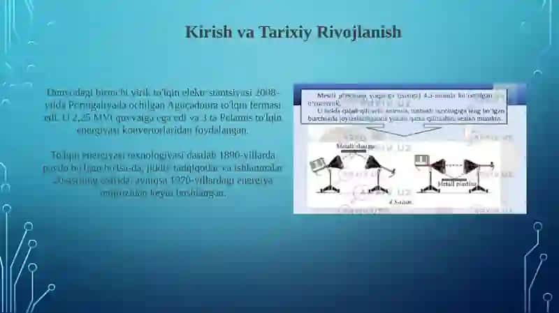 Dunyodagi eng yirik tolqin elektr stansiyasi 3