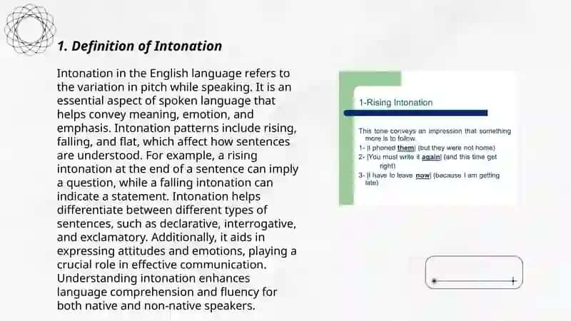 Intonation 3