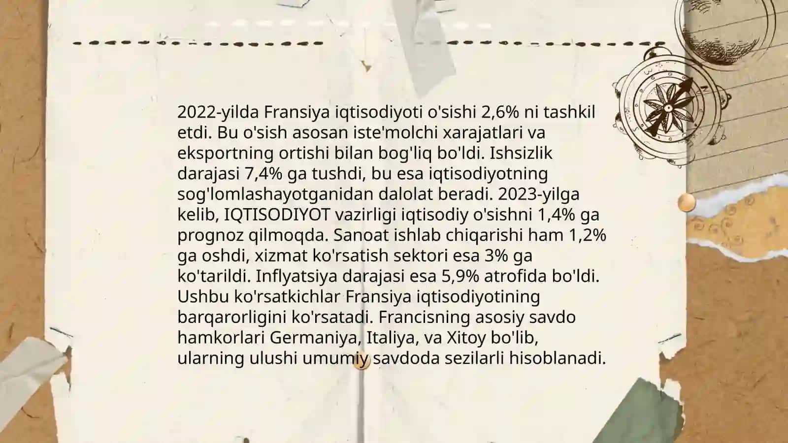 Fransiya iqtisdiy farovonlik yillarida 3
