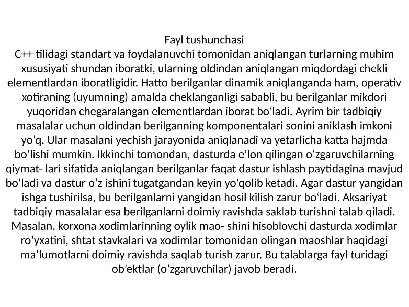 Fayl tushunchasi 3