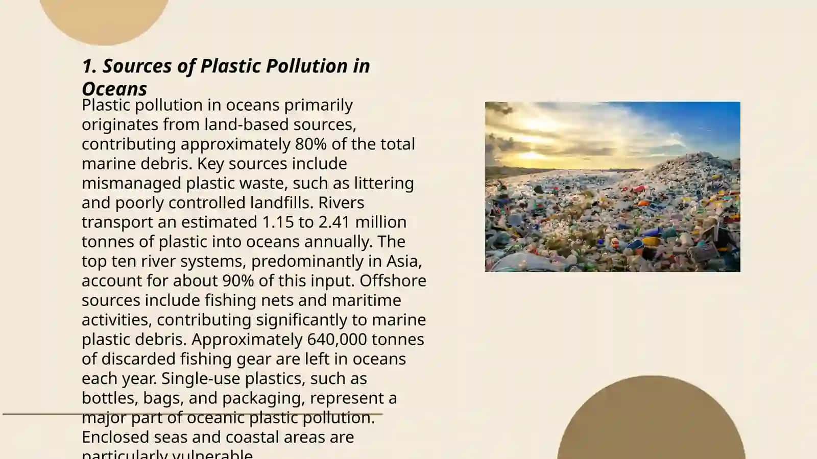 Ocean pollution by plastics 3