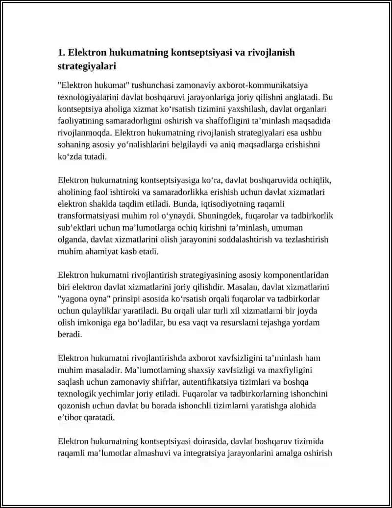 ELEKTRON HUKUMAT VA RAQAMLI DAVLAT XIZMATLARI 3