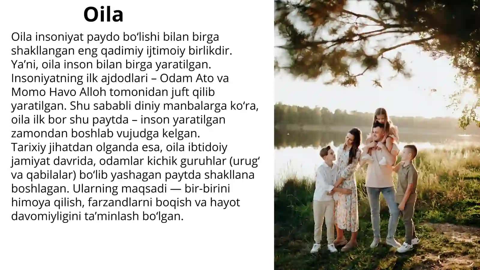 Mening oilam-Mening baxtim din 3