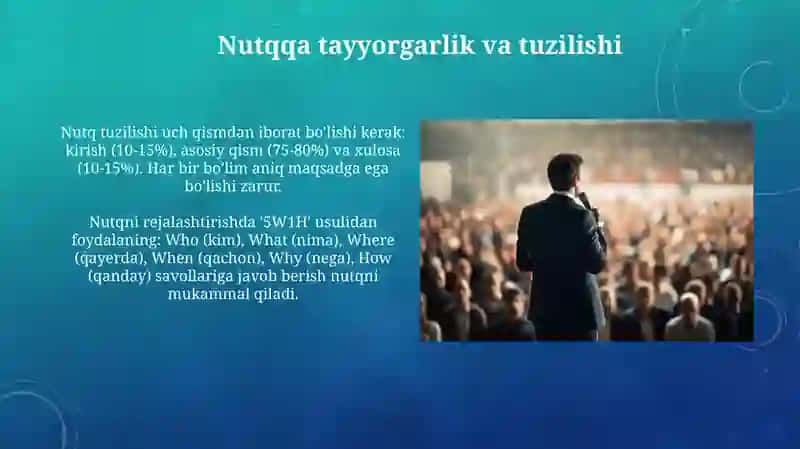 Taqdimot tayyorlash va notiqlik mahoratini rivojlantirish 3